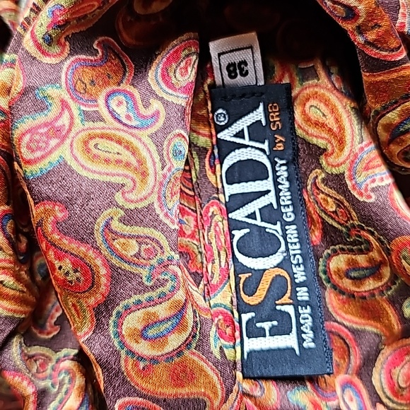 ESCADA Vintage 80s Blouse - Picture 7 of 8